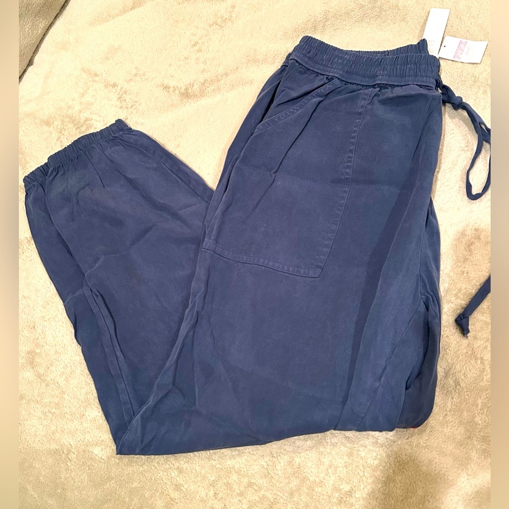 PINK Victoria's Secret Blue Pants